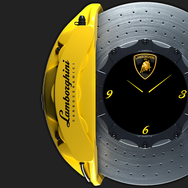 Lamborghini carbon ceramic brake disc