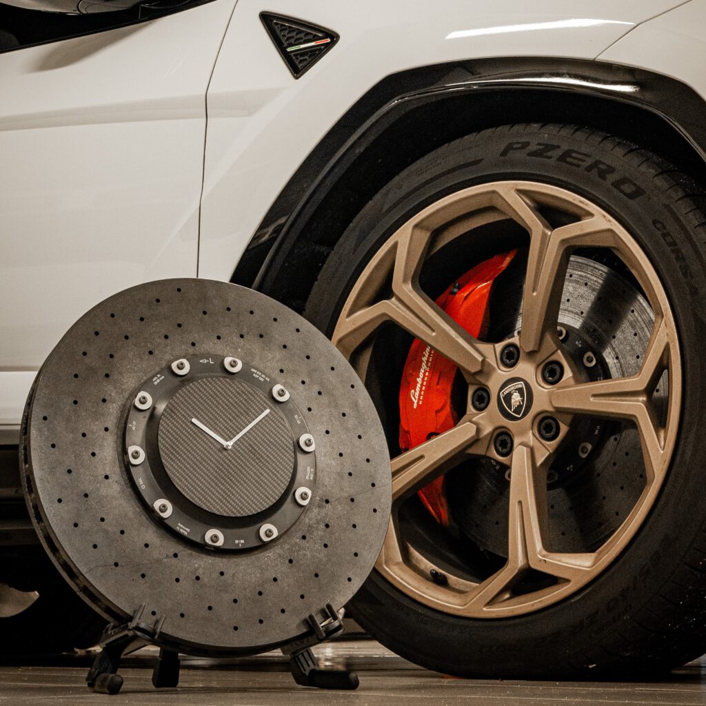 Lamborghini urus brake disc clock